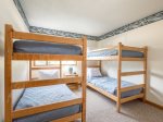 Bunk room with 4 twins